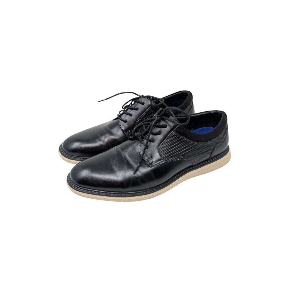 Nunn Bush SmartScent Bloom Black Oxford Dress Shoes 8.5M Comfort Sole